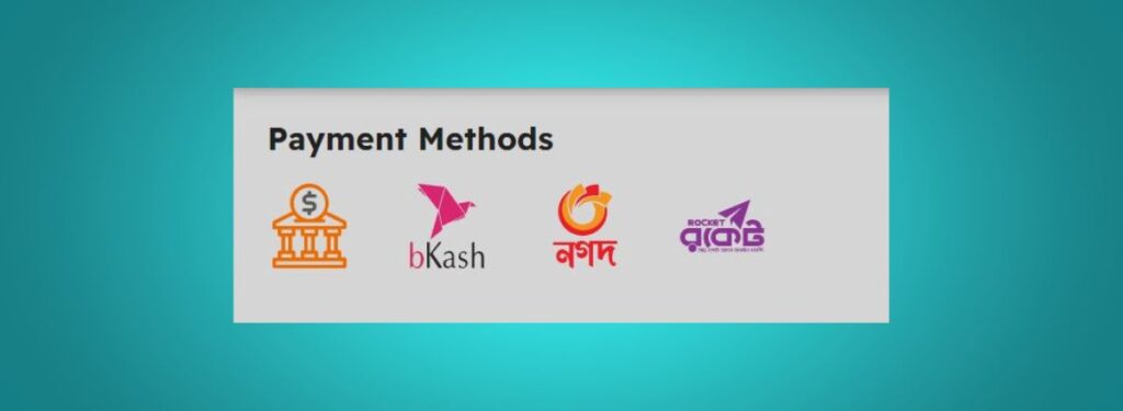 Payment Methods at Krikya Bangladesh